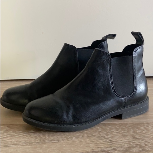 H&M Faux Leather Chelsea Style Boots 6 - Picture 2 of 3